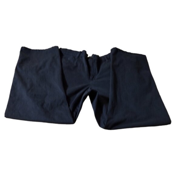 Women's Relaxed Fit Straight Leg Pant (All Day Pant) In Imperial Blue 12S Comfy! - Picture 10 of 16